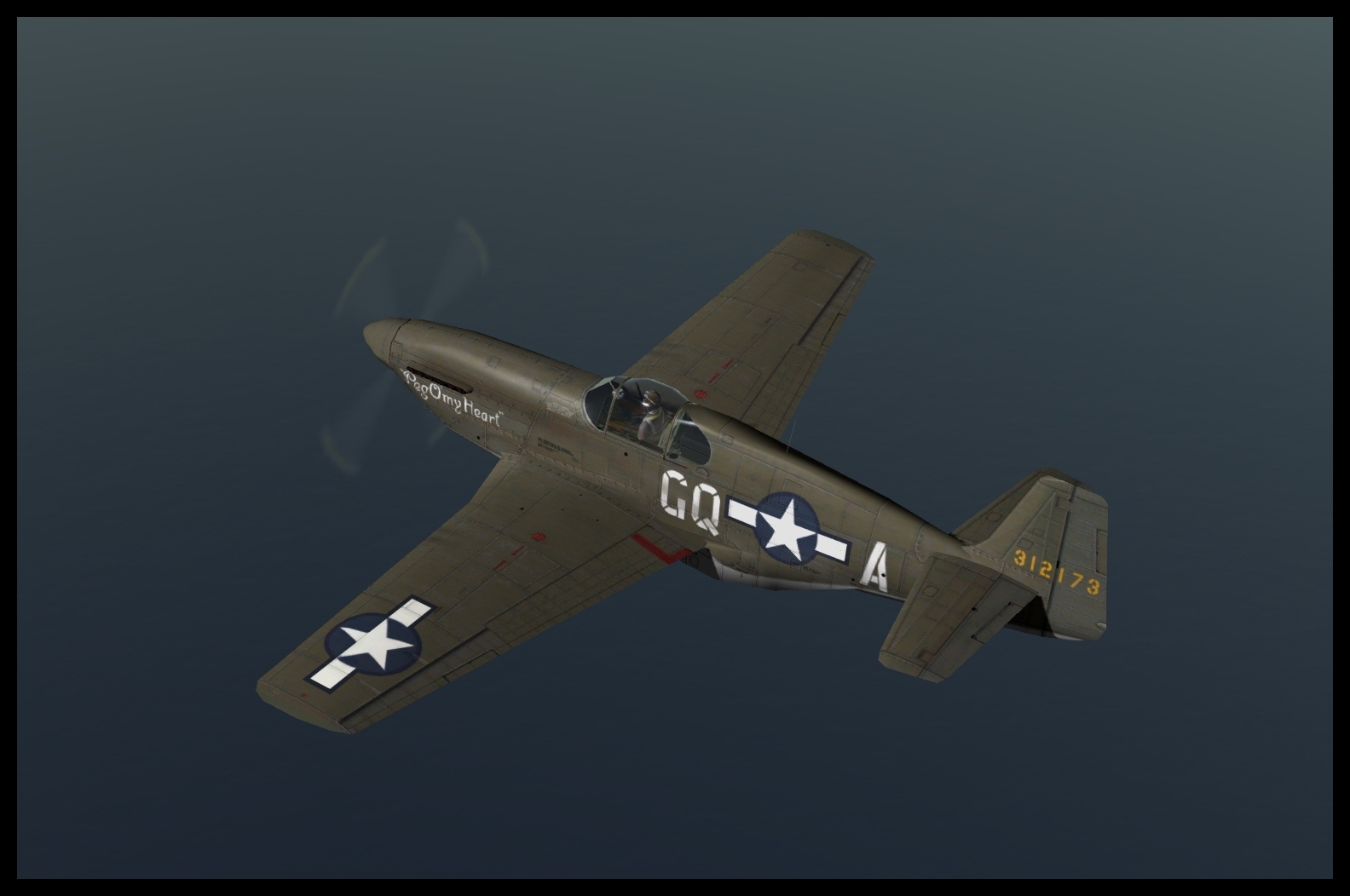 P-51B 354FG/355FS  skin image