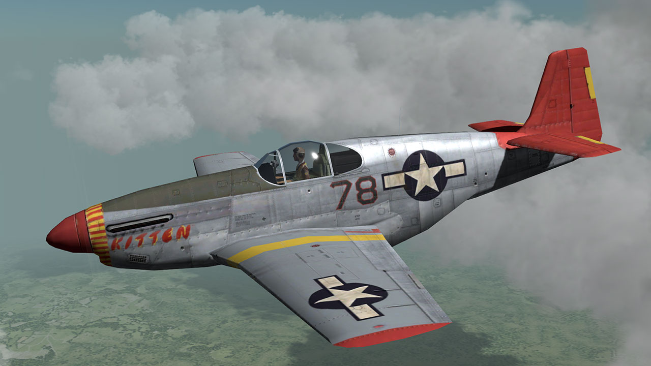P-51B 332FG/302FS  skin image